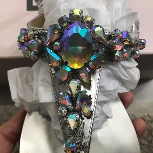 Silver Ivanka Trump Sandal